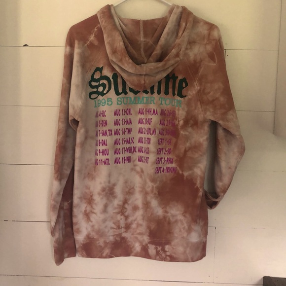 Independent Trading Company Hoodie Sublime 1995 Summer Tour Tie Dyed Look Size S - Picture 2 of 7